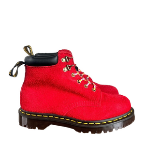 Dr. Martens 939 Ben Suede Padded Collar Red Lace Up Boot Size 8 SKU#241007